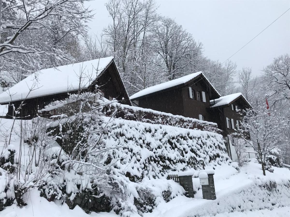 Romantic Private Superior Swiss Chalet With Hottub Лунґерн Екстер'єр фото