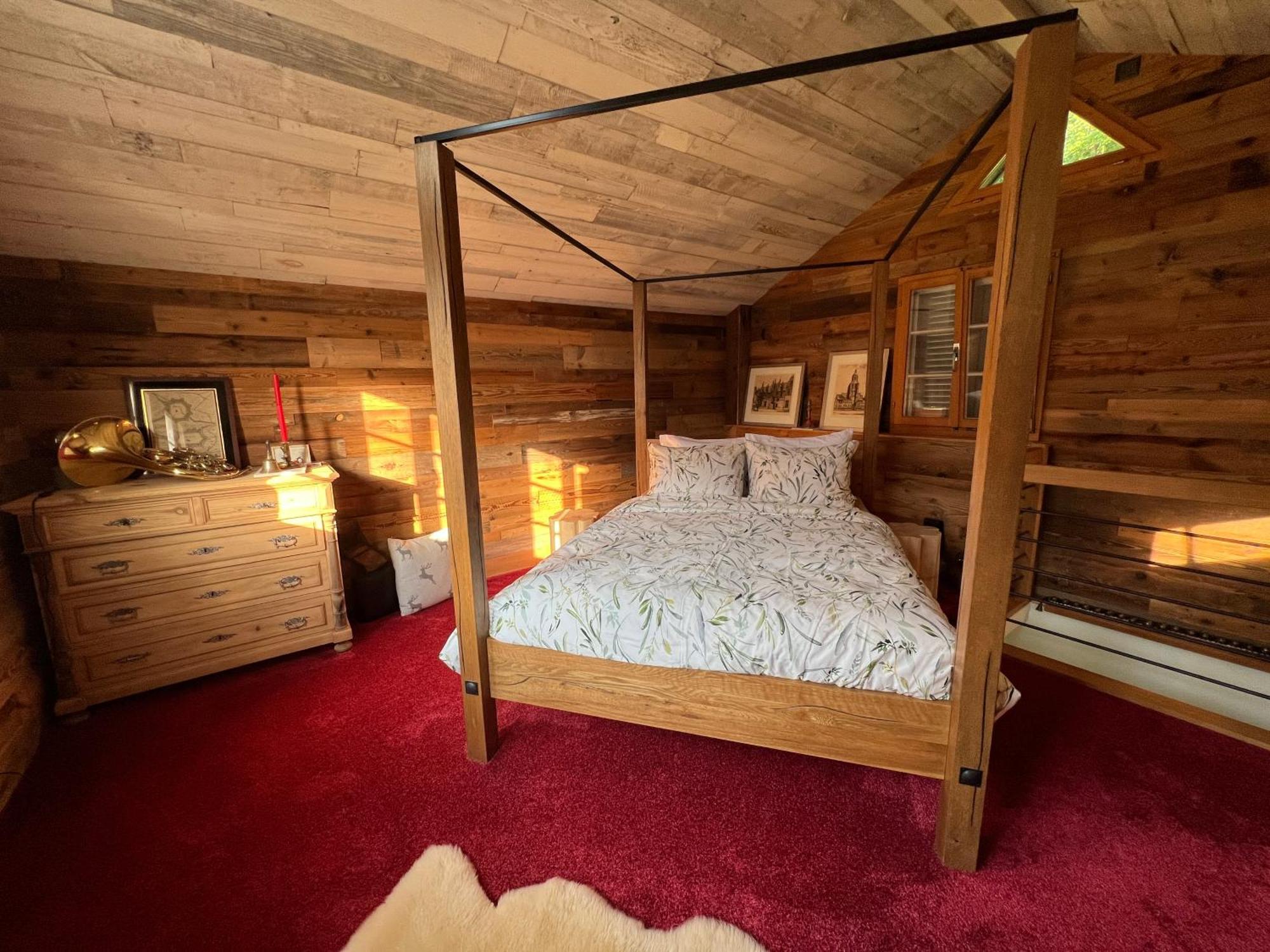 Romantic Private Superior Swiss Chalet With Hottub Лунґерн Екстер'єр фото